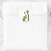 Aufkleber für Kinder - Brachiosaurus (Tasche)