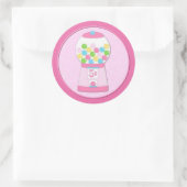 Aufkleber für Kinder in rosa Bubblegum (Tasche)