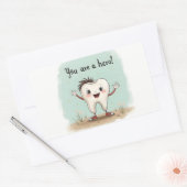 Aufkleber für kleine Zahnarztpatienten (Umschlag)