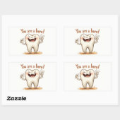 Aufkleber für kleine Zahnarztpatienten (Blatt)