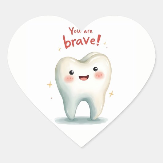 Aufkleber für kleine Zahnarztpatienten (Vorderseite)