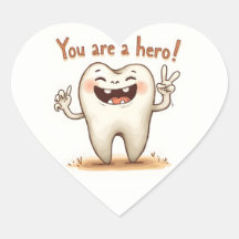 Aufkleber für kleine Zahnarztpatienten