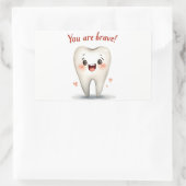 Aufkleber für kleine Zahnarztpatienten (Tasche)