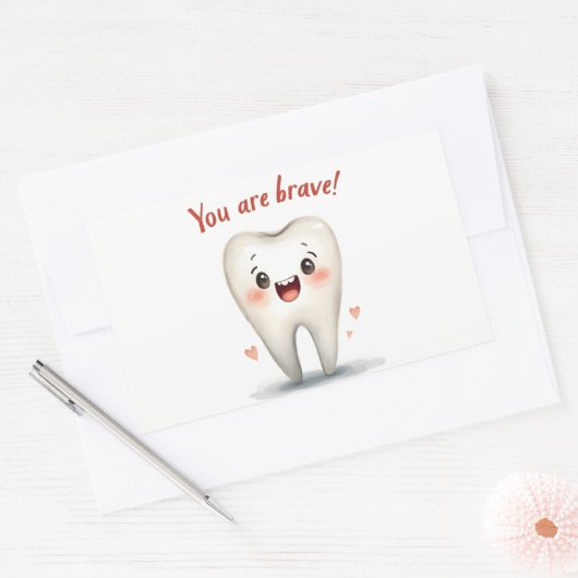 Aufkleber für kleine Zahnarztpatienten (Umschlag)