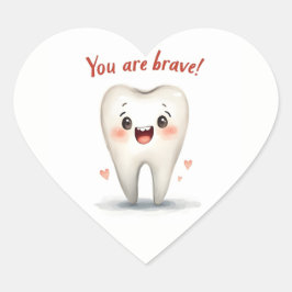 Aufkleber für kleine Zahnarztpatienten