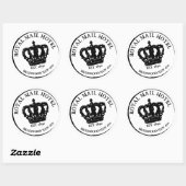 Aufkleber für königliche Logos (Blatt)