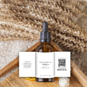 Aufkleber für kosmetische Mittel Vorlage Hautpfleg