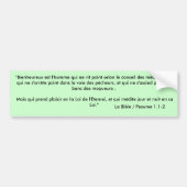 Aufkleber für Kraftfahrzeug/Bumper Sticker - Vers Autoaufkleber (Vorne)