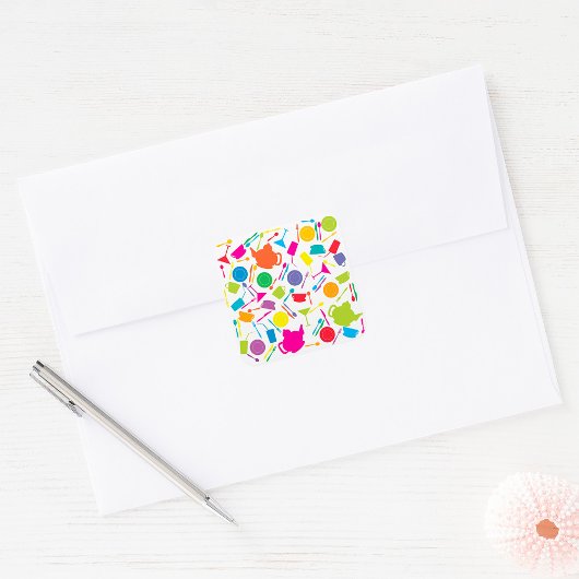 Aufkleber für Küchenartikel