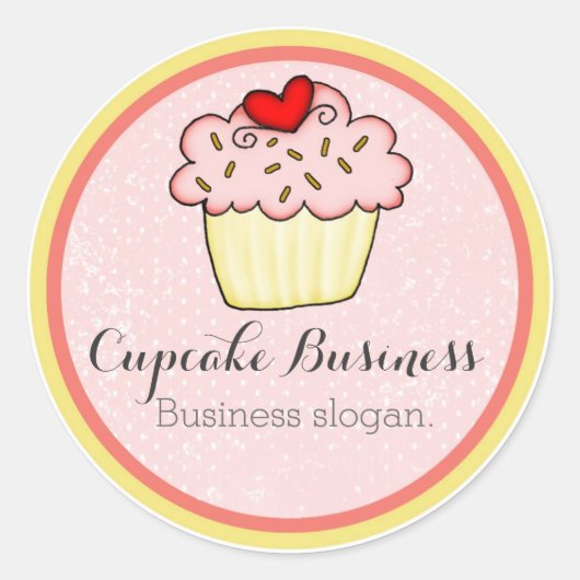 Aufkleber für kundenspezifische Copcake-Produkte (Vorderseite)