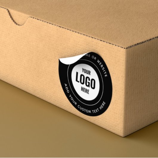 Aufkleber für kundenspezifische Logos - Klassische