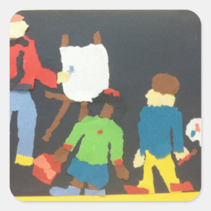 Aufkleber für Kunststudenten