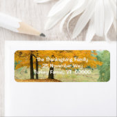 Aufkleber für landschaftliche Foto-Rücksendeadress (Insitu)