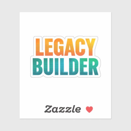 Aufkleber für Legacy Builder (Blatt)