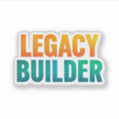 Aufkleber für Legacy Builder (Vorderseite)