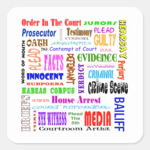 Aufkleber für legale Wörter