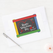 Aufkleber für Lehrer am Valentinstag! (Umschlag)