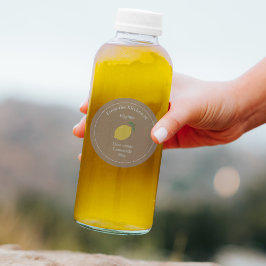 Aufkleber für Lemonade oder Jam