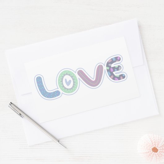 Aufkleber für Liebe (Umschlag)