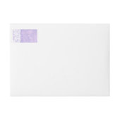 Aufkleber für lila rosa Spitzen (Vorderseite)