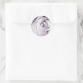 Aufkleber für lila Rose (Tasche)