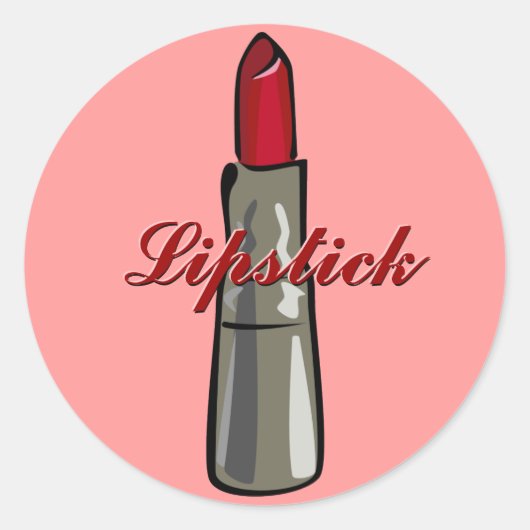 Aufkleber für Lipstick (Vorderseite)