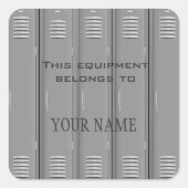 Aufkleber für Locker-Room (Vorderseite)