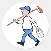 Aufkleber für Maler (Vorderseite)