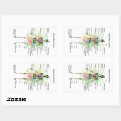 Aufkleber für männliche Skelette (Blatt)