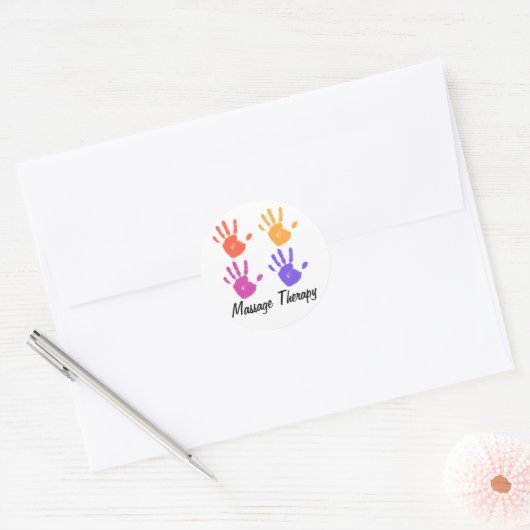 Aufkleber für Massagetherapie (Umschlag)