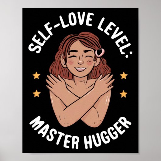 Aufkleber für Master-Hugger auf Selbststufe Poster (Vorne)