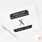 Aufkleber für "Meine Aussprache" individuell anpas (Umschlag)