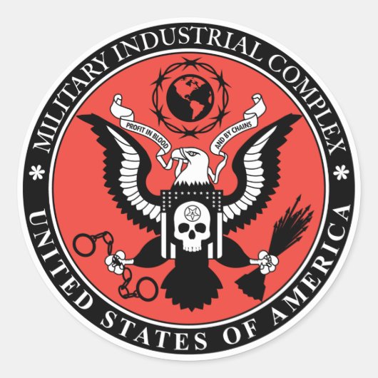 Aufkleber für Militärindustrieanlagen (Vorderseite)