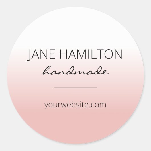 Aufkleber für Minimalistischen Umschlag Aufkleber, (Vorderseite)