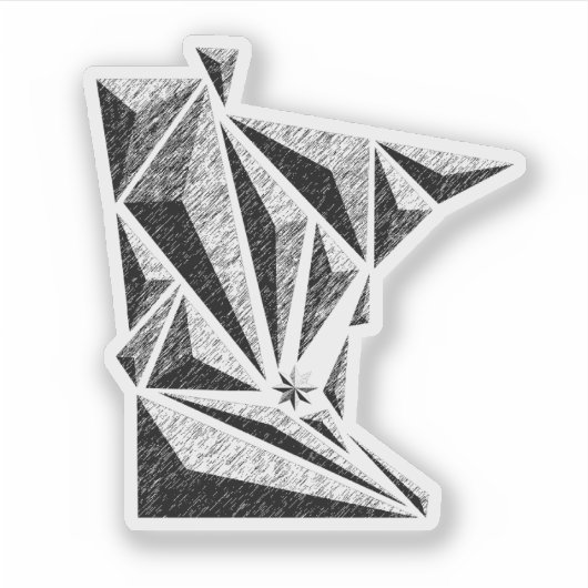 Aufkleber für MN-Staat (Vorderseite)