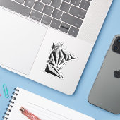 Aufkleber für MN-Staat (Laptop mit iPhone)