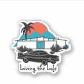 Aufkleber für moderne Autos aus dem Mittelalter (Vorderseite)