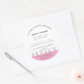 Aufkleber für moderne Hütte und Lebensmittelrecht (Umschlag)