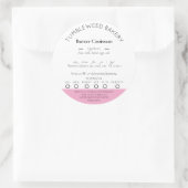 Aufkleber für moderne Hütte und Lebensmittelrecht (Tasche)