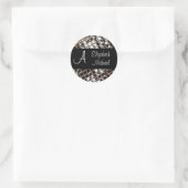 Aufkleber für Monogramm und Vornamen (Tasche)