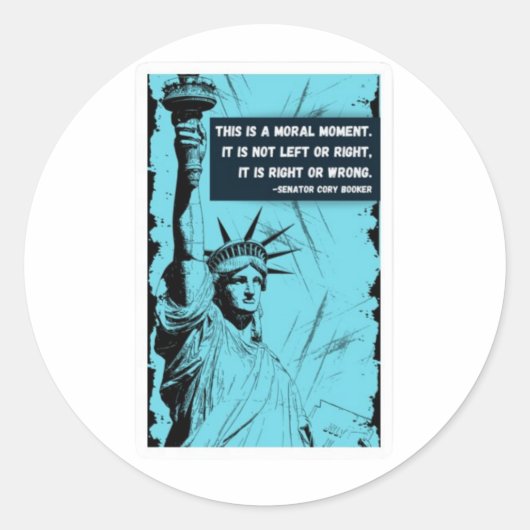 Aufkleber für moralische Fragen (Vorderseite)