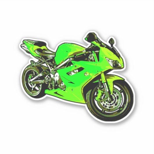Aufkleber für Motorräder (Vorderseite)