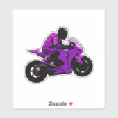 Aufkleber für Motorräder (Blatt)