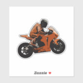 Aufkleber für Motorräder (Blatt)