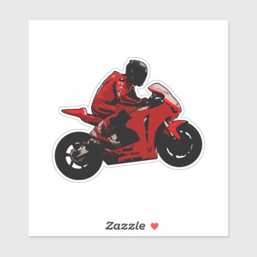 Aufkleber für Motorräder (Blatt)