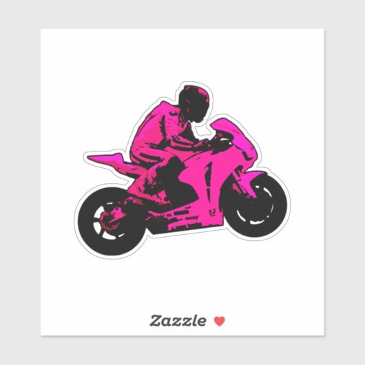 Aufkleber für Motorräder (Blatt)