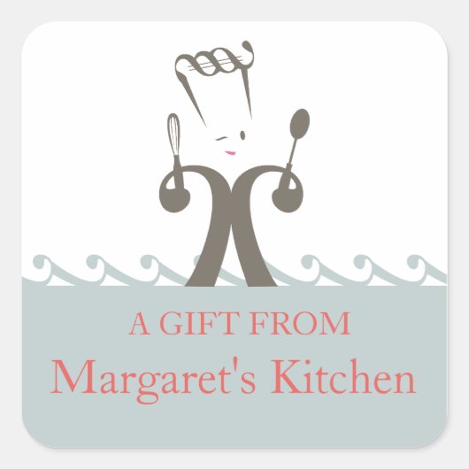 Aufkleber für Musical Wink Koch Food (Vorderseite)