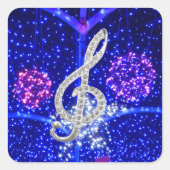 Aufkleber für Musik (Vorderseite)