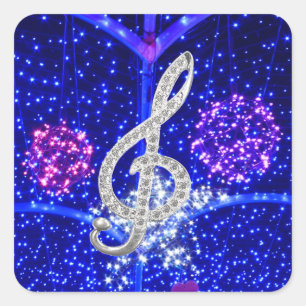 Aufkleber für Musik