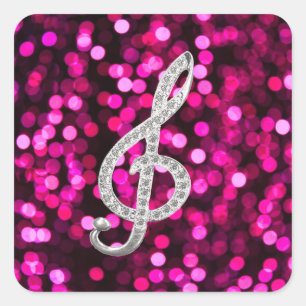 Aufkleber für Musik